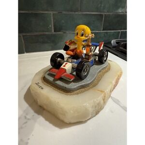 Tweety Bird Speedy Tweety Ron Lee 1996 Sculpture Indycar #1 Disney 108/750